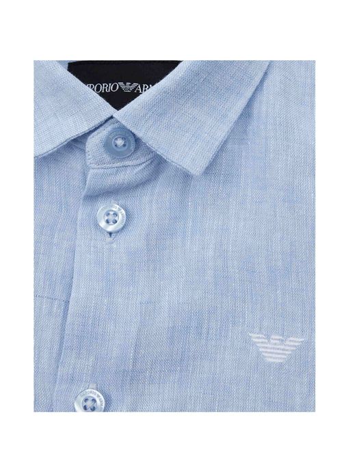 Camicia, bambino, logata. EMPORIO ARMANI | 8N4CJ9 3NEEZ0744